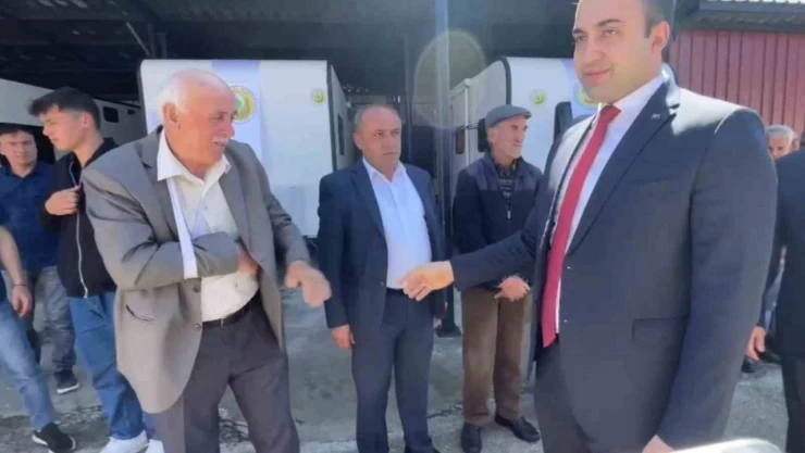 Bartın'da 5 Orman İşçisine Karavan Verildi