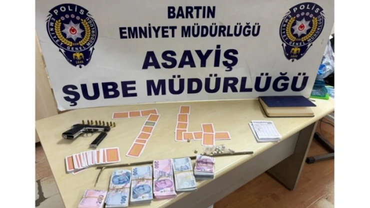 Bartın'da Kumar Baskını!