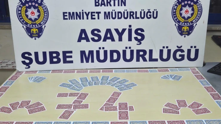 Bartın'da Kumar Oynayan 4 Kişiye 36 Bin 988 TL Ceza