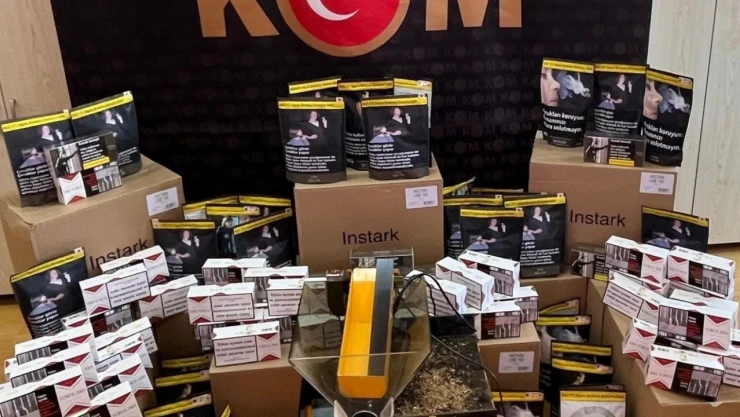 Bartın'da Tütün Ve Makaron Operasyonu