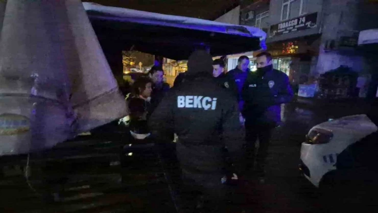 Bartın'da Yeşilçam Film Sahnelerini Aratmayan Olay