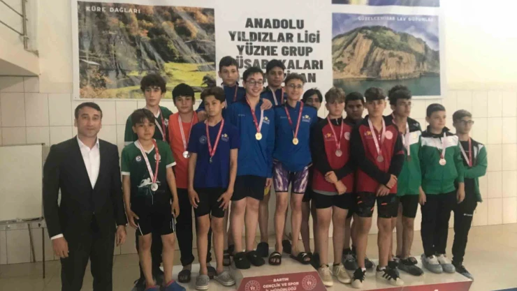 Bartın'dan 24 madalya ile döndüler