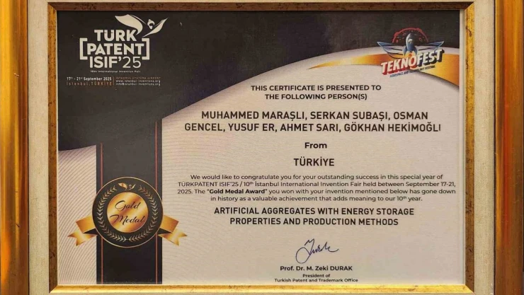 BARÜ TEKNOFEST'te Altın Madalya Aldı