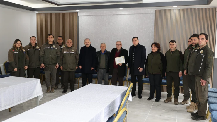 Başarılı Personele Teşekkür Belgesi Verildi