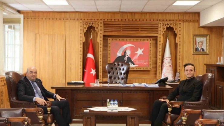 Basın Savcısı Oğuz Yılmaz'dan Kaymakam Baskın'a Ziyaret