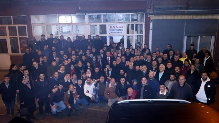 Başkan Alan, Karaelmas Mahallesi'nde Vatandaşlarla Buluştu