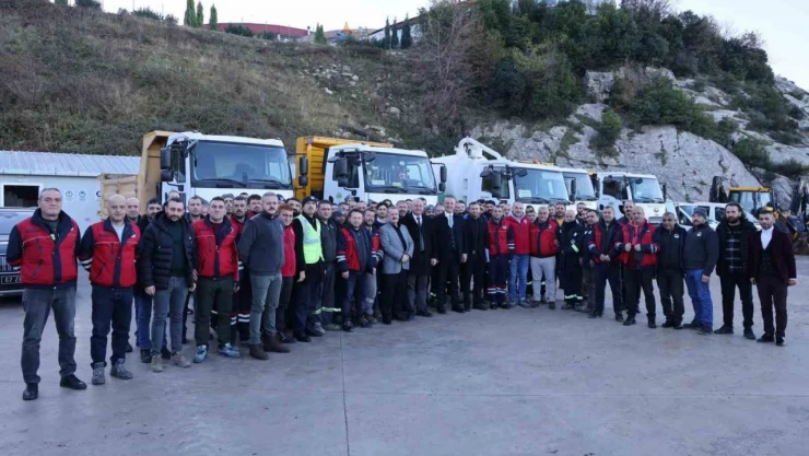 Başkan Alan, Personeliyle Bir Araya Geldi