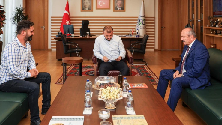 Başkan Arslan'dan Candaroğlu'na Ziyaret