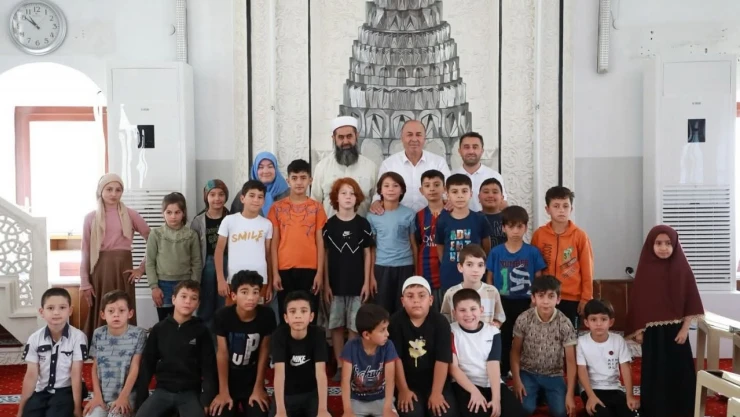 Başkan Arslan'dan Kur'an Kursu Öğrencilerine Ziyaret