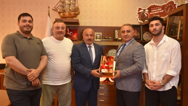 Başkan Arslan'dan Ziyaret Teşekkürü