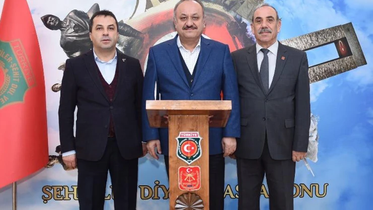 Başkan Babaş'tan Şehit ve Gaziler Derneği'ne ziyaret