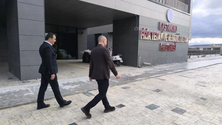Başkan Baltacı'dan Fizik Tedavi Ve Rehabilitasyon Hastanesi'nde İnceleme