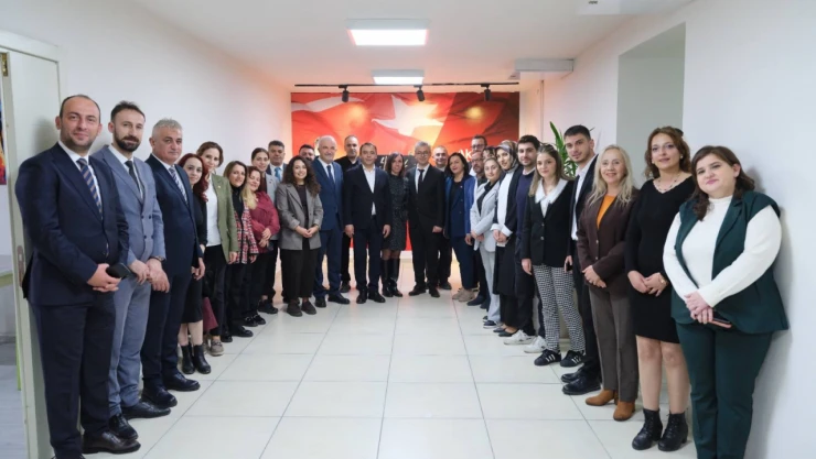 Başkan Baltacı'dan Öğretmenler Günü Ziyareti