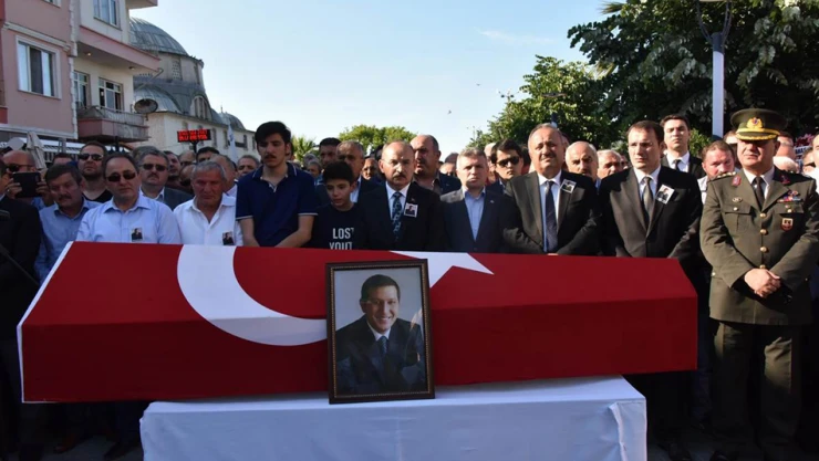 Başkan Oyar, sonsuzluğa uğurlandı