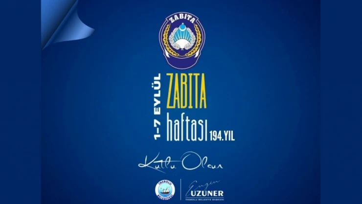 Başkan Uzuner, Zabıtanın Kuruluşunu Kutladı