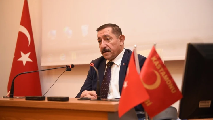 Başkan Vidinlioğlu Veda Etti