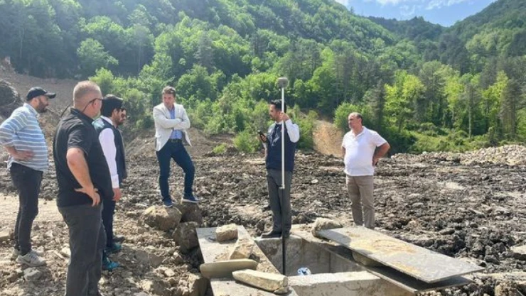 Başköy Suyu Ana Hattını İncelediler