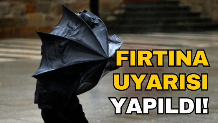 Batı Karadeniz'de Fırtına Bekleniyor!