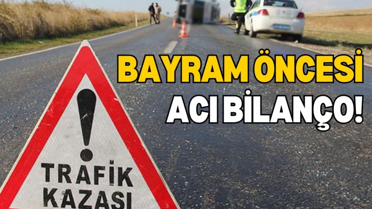 Bayram Tatilinin İlk 3 Gününde Bin 838 Trafik Kazası Meydana Geldi