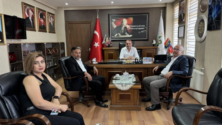 BBP Taşköprü İlçe Başkanı Muzaffer Duman'dan Başkan Yamalı'ya Ziyaret