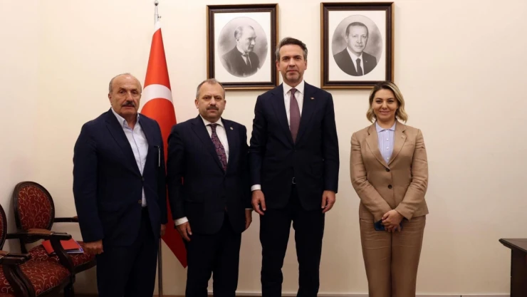 Belediye Başkanı Arslan'dan Bakan Bayraktar'a Ziyaret