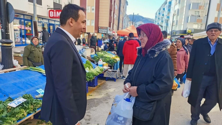 Belediye Başkanı Hasan Baltacı, Vatandaşlarla Bir Araya Geldi