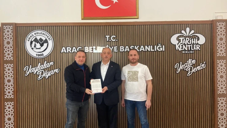 Belediye Başkanı Yazkan Misafirlerini Ağırladı