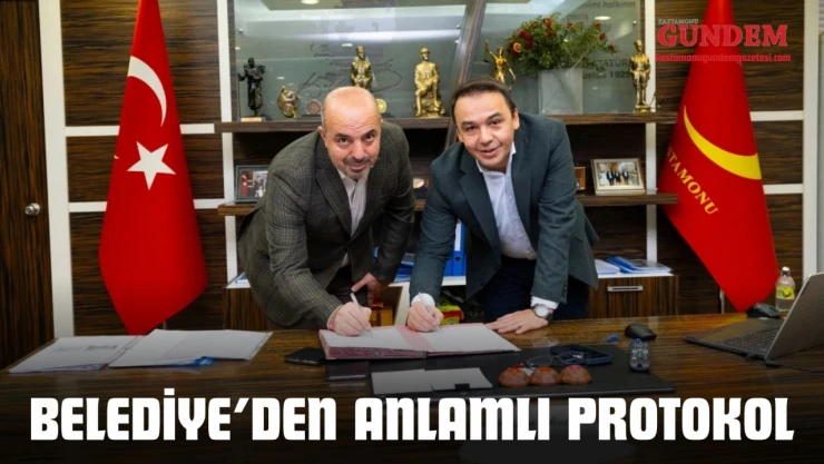 Belediye'den Anlamlı Protokol