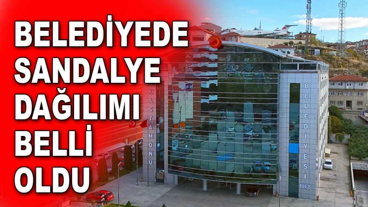 Belediyede Sandalye Dağılımı Belli Oldu