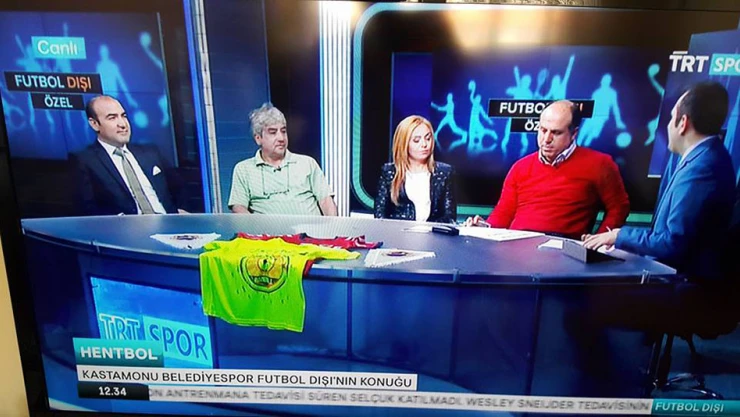Belediyespor, TRT'de başarı öyküsünü Türkiye'ye anlattı