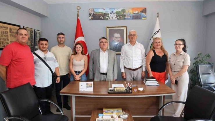 BEÜ Rektörü Özölçer'den Karaelmas Gazeteciler Derneği'ne Ziyaret