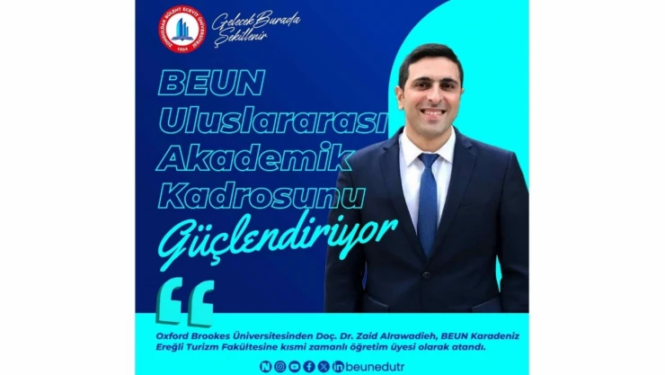 BEUN Akademik Kadrosunu Güçlendiriyor