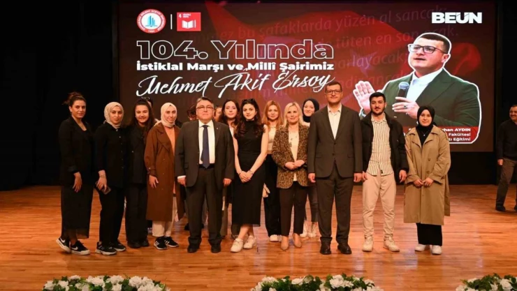 BEUN'da istiklal Marşı Ve Mehmet Akif Ersoy'u Anma Konferansı Düzenlendi