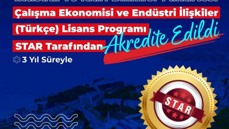 Akreditasyon Sertifikasına Layık Görüldü