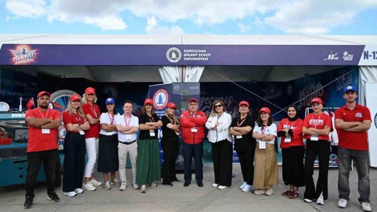 BEUN Rektörü Özölçer'den TEKNOFEST'25'e Ziyaret