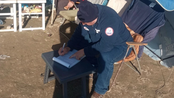 Beyler Baraj Gölü'nde Su Ürünleri Denetimi Yapıldı