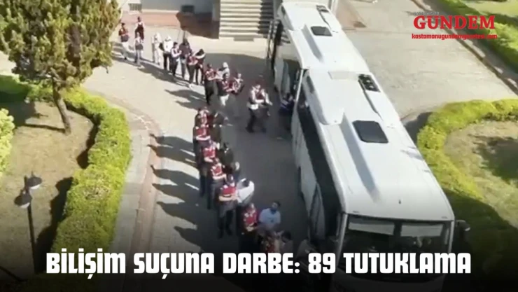 Bilişim Suçuna Darbe: 89 Tutuklama