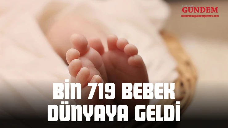 Bin 719 Bebek Dünyaya Geldi