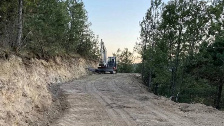 Bir Orman Yolu Daha Tamamlandı