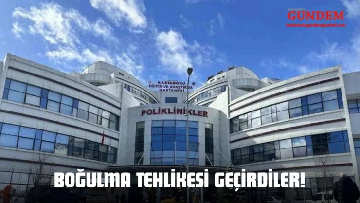 Boğulma Tehlikesi Geçirdiler!