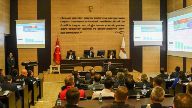 Bolu'da Afetlere Hazırlık