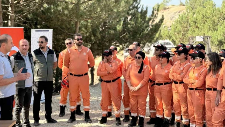 Bolu'da Orman Yangını Eğitimi Verildi