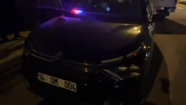 Bolu'da Çakarlı Ehliyetsiz Sürücüye 333 Bin Lira Ceza