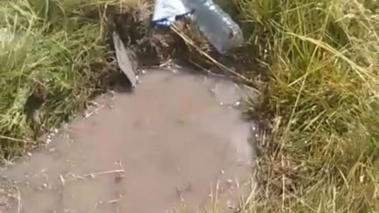 Bolu'da İlçenin Su İhtiyacını Karşılayan Hattı Parçaladılar