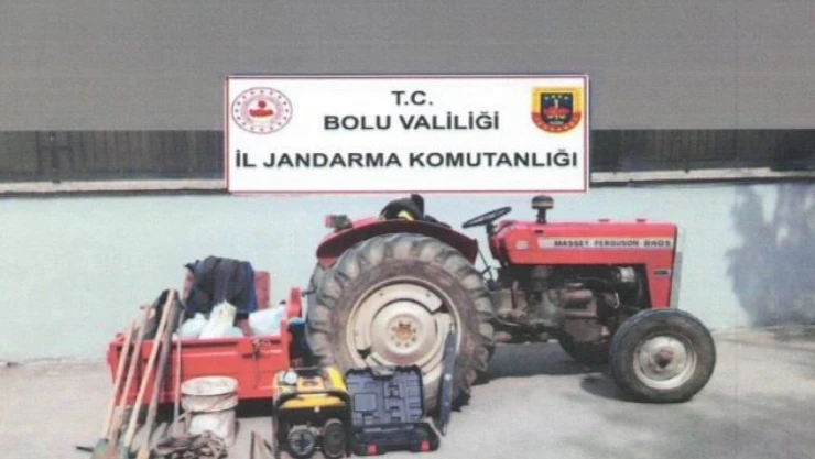 Bolu'da Kaçak Kazı Yapanlara Suçüstü