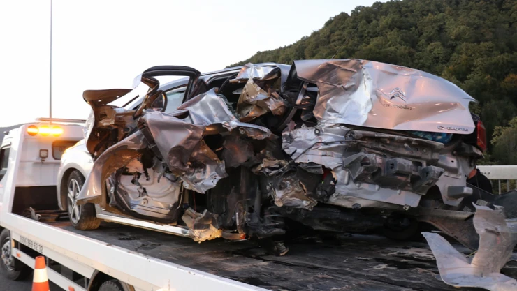 Bolu'da kaza 5 yaralı