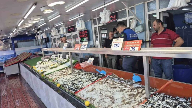 Bolu'da Balık Tezgahlarına Denetim