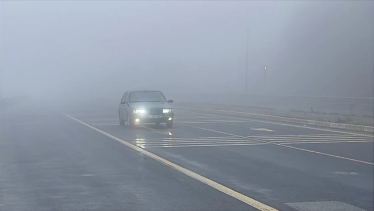 Bolu Dağı'nda Görüş Mesafesi Düştü