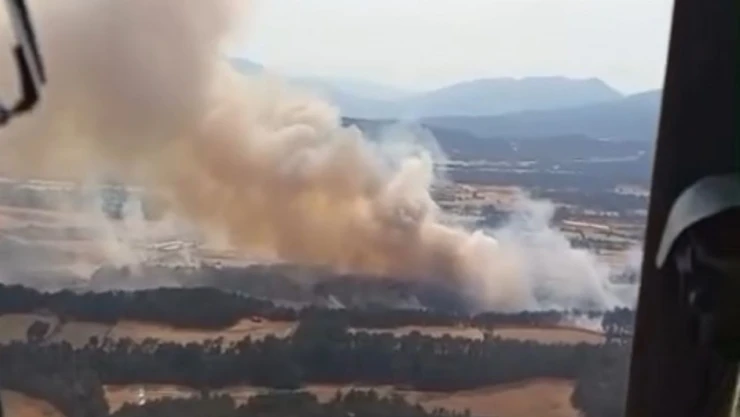 Bolu'daki Orman Yangını Kontrol Altına Alındı