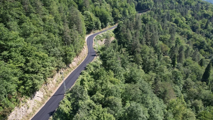 Bozkurt asfalt çalışmalarına devam ediyor